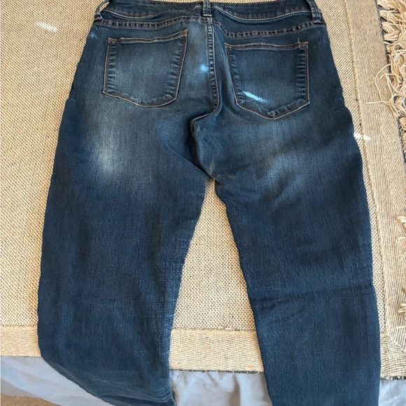 Forever 21 Size 27 Jeans Inseam 32” Blue Cotton Spandex Pocket Zip Button #STJ1 - Picture 8 of 8